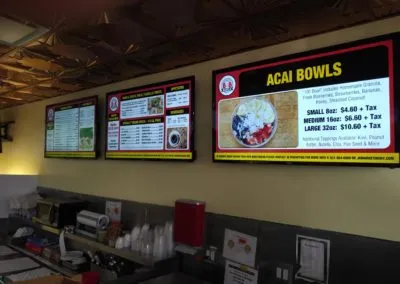 Digital Menu Boards sample by JK Marketing — 1